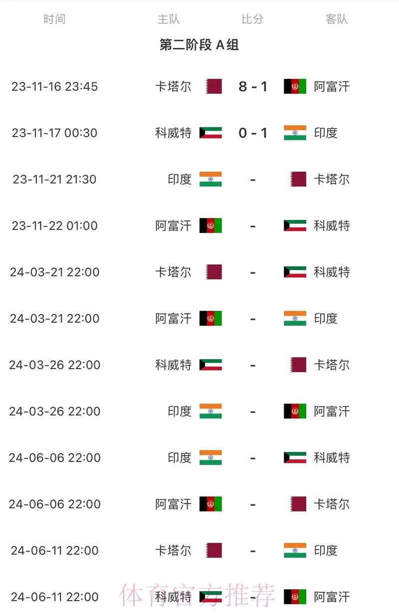 2026世界杯完整赛程高清版赛事详情直播平台